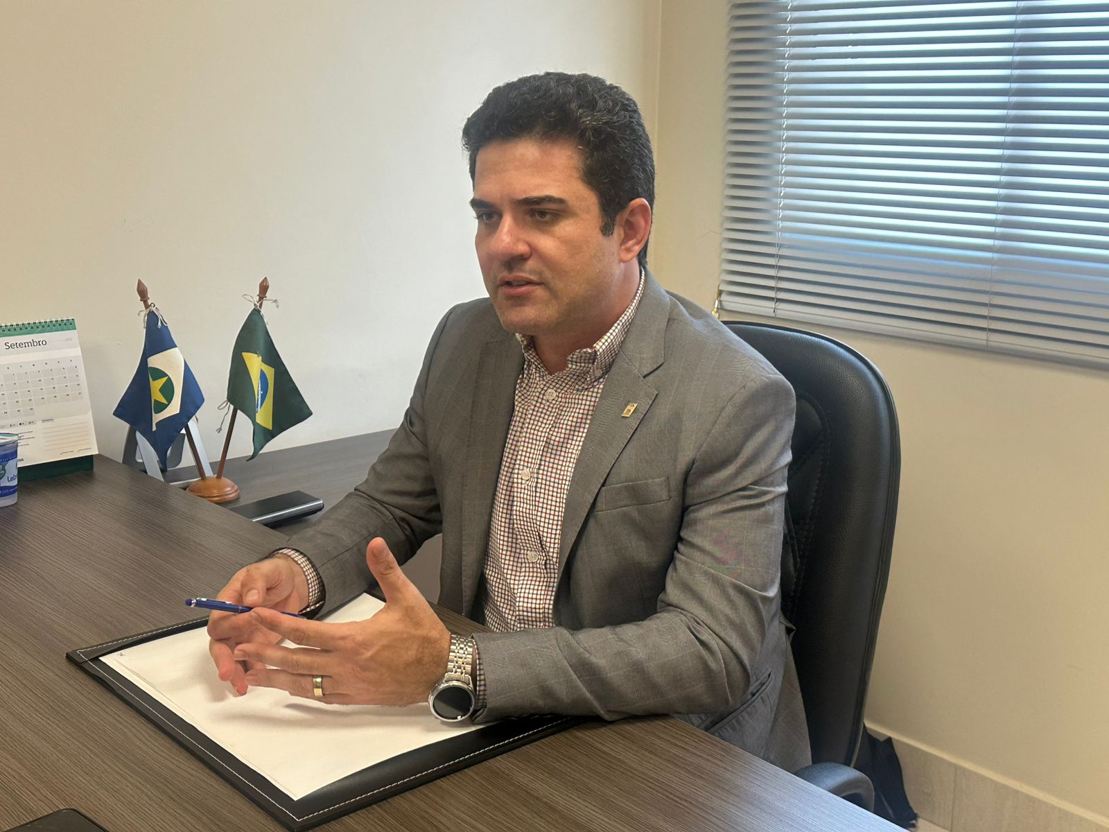 Presidente Da Federação Das Câmaras De Dirigentes Lojistas De Mato Grosso (Fcdl/Mt), David Pintor Presidente da Federação das Câmaras de Dirigentes Lojistas de Mato Grosso (FCDL/MT), David Pintor