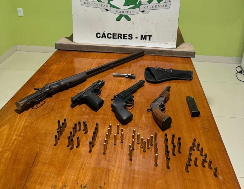 Polícia Militar Apreende Armas E Detém Suspeito Por Crime Ambiental No Rio Paraguai 1 2025 word3