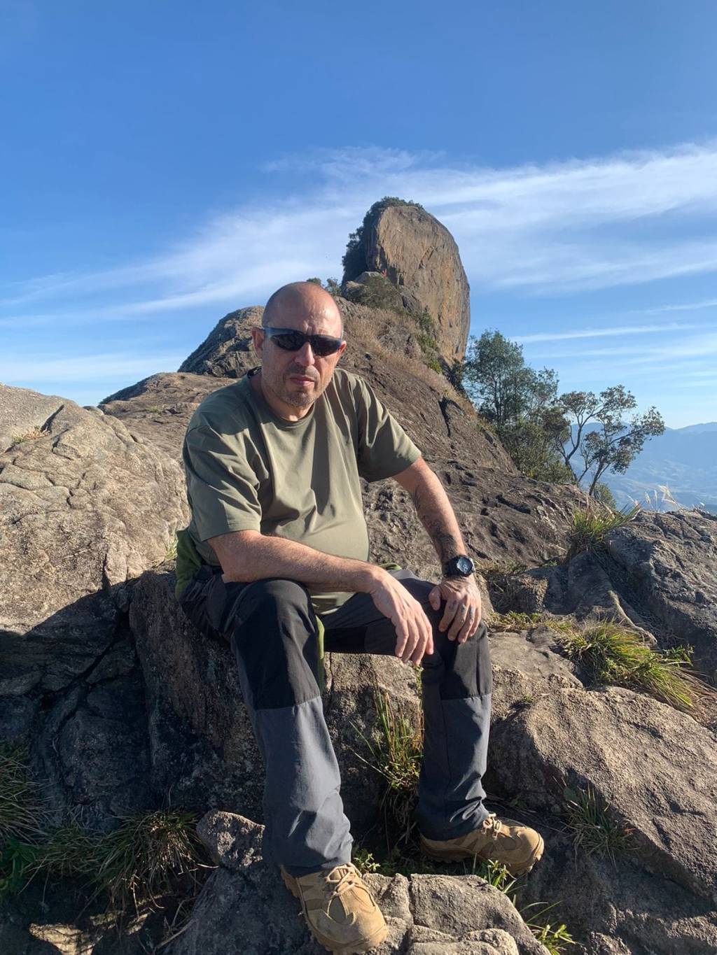 Marcos Padilha especialista em segurança Pedra do Baú
