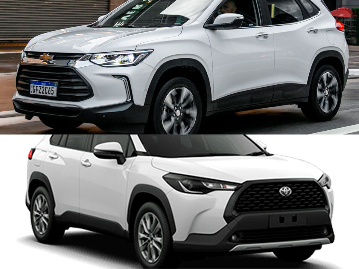 Toyota Yaris Cross ou Chevrolet Tracker