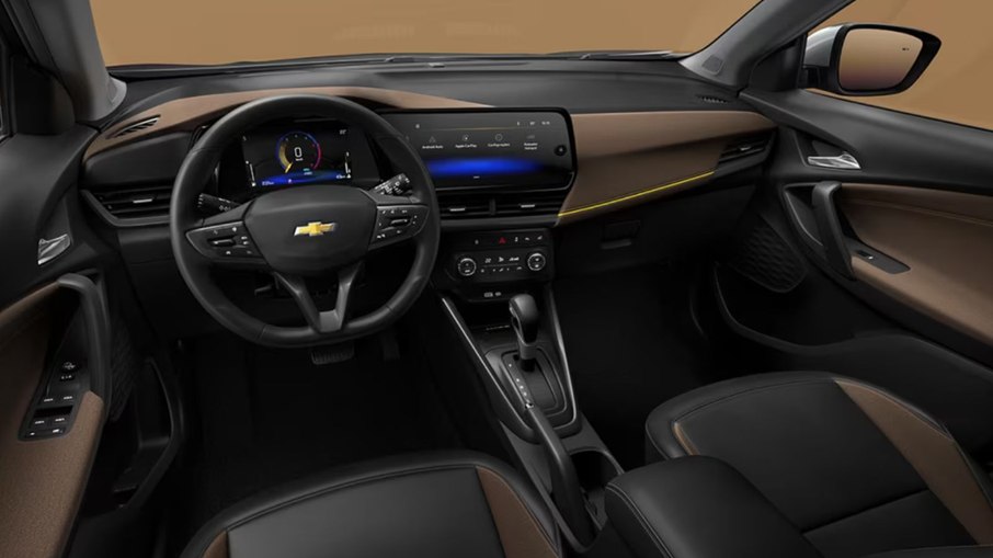 Interior-Chevrolet-Tracker-Caramelo Chevrolet Tracker Caramelo
