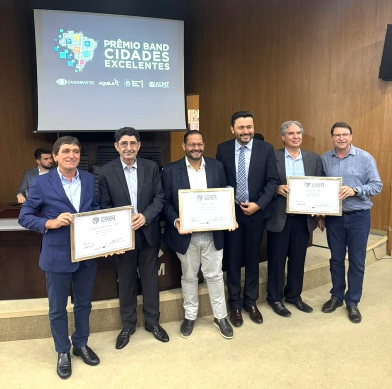 Sinop: 4º Ano Consecutivo Conquista Prêmio Band Cidades Excelentes 1 2025 word3