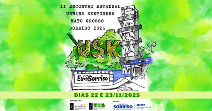 Ii Encontro Estadual Urban Sketchers Mato Grosso 2025 Em Sorriso: Saiba Mais! 1 2025 word2