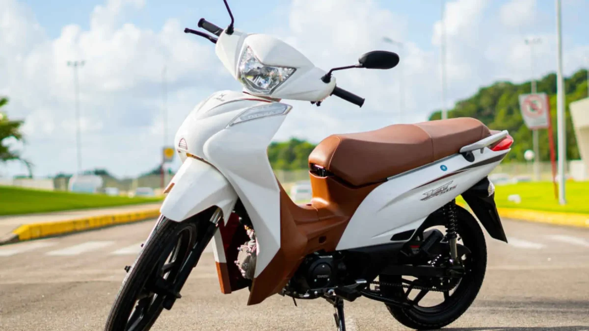 Shineray-Jet-50S-2025-Branca Shineray do Brasil supera 100 mil motocicletas emplacadas - Foto: Divulgação