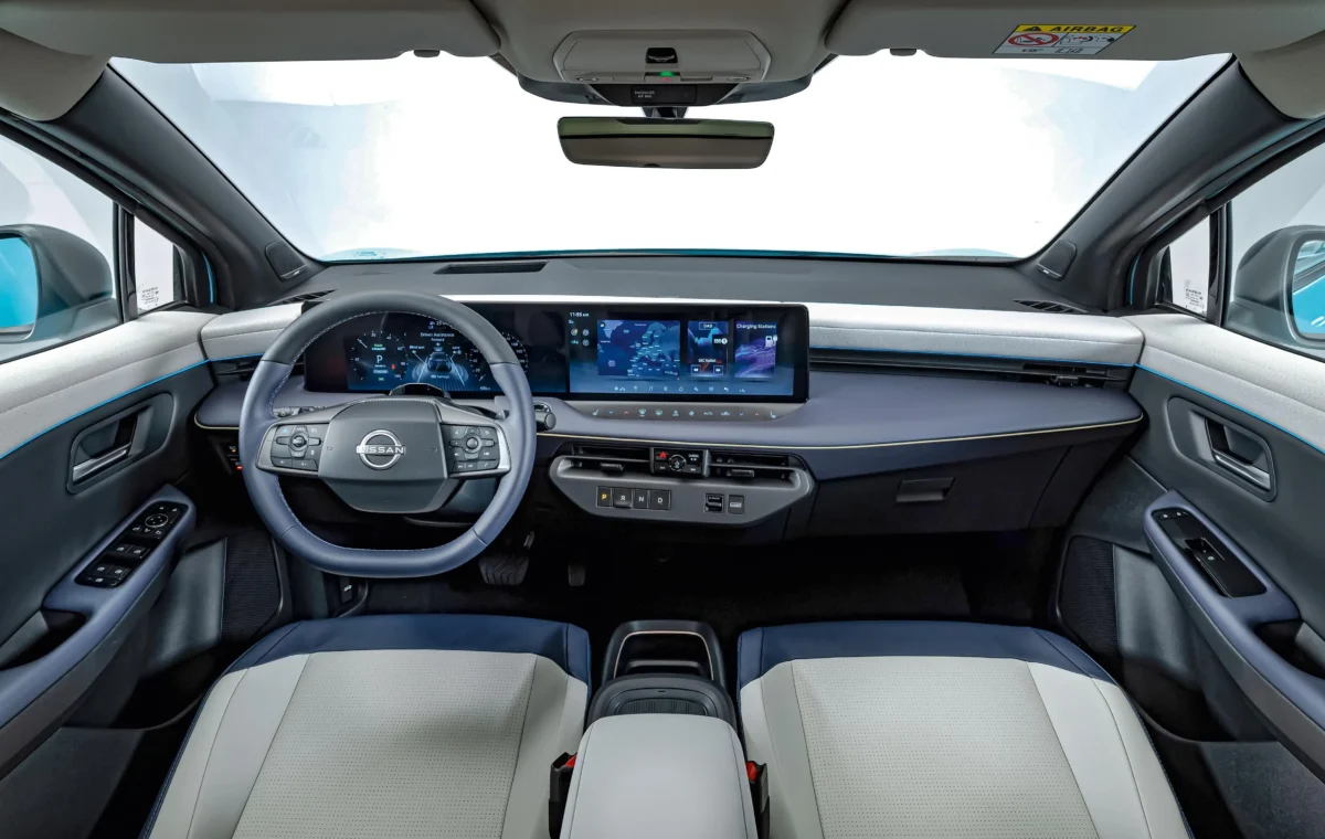 Interior-Novo-Nissan-Leaf Novo Nissan Leaf