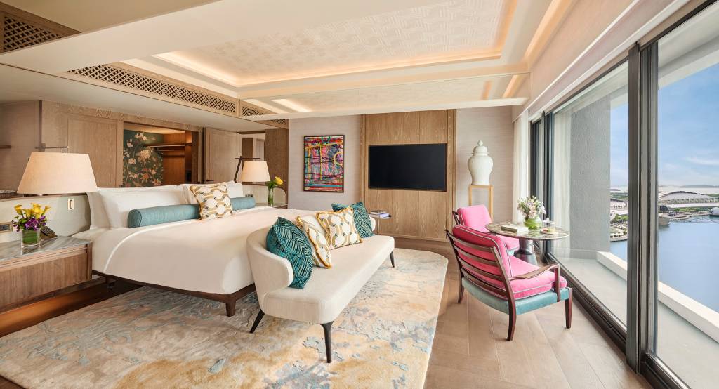 Royal Marina Bay Penthouse Master Bedroom Mandarin Oriental, hotel em singapura