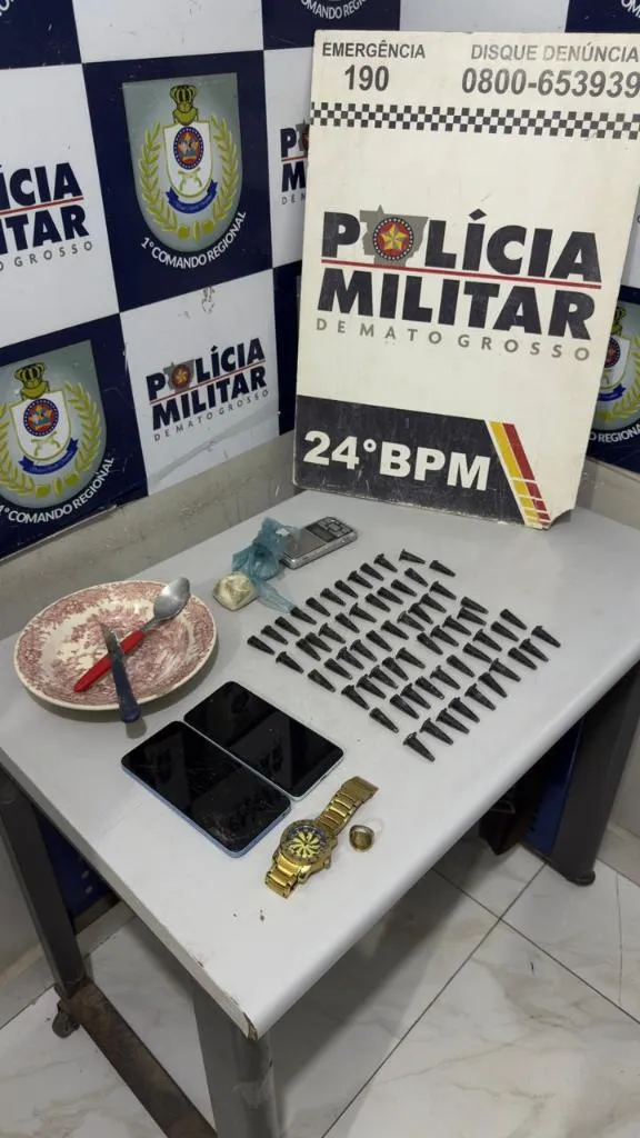 Polícia Militar Apreende 64 Porções De Cocaína Em Distribuidora De Cuiabá: Detalhes Da Operação 1 2025 word3