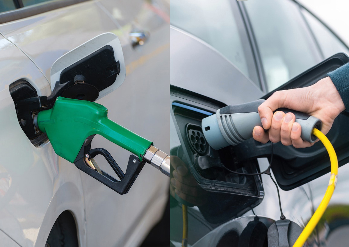 1_Carro-Eletrico-Vs-Carro-A-Combustao Carro elétrico ou a combustão: Qual desvaloriza mais? - Foto: Montagem/ Garagem360