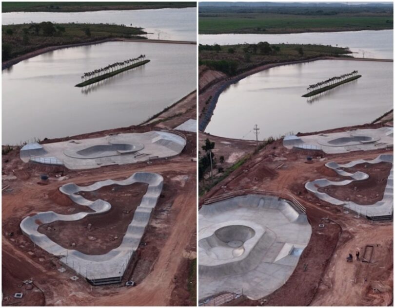 Construção Da Maior Pista De Skate Da América Latina Em Cuiabá: Imagens Aéreas Exclusivas 1 2025 word3