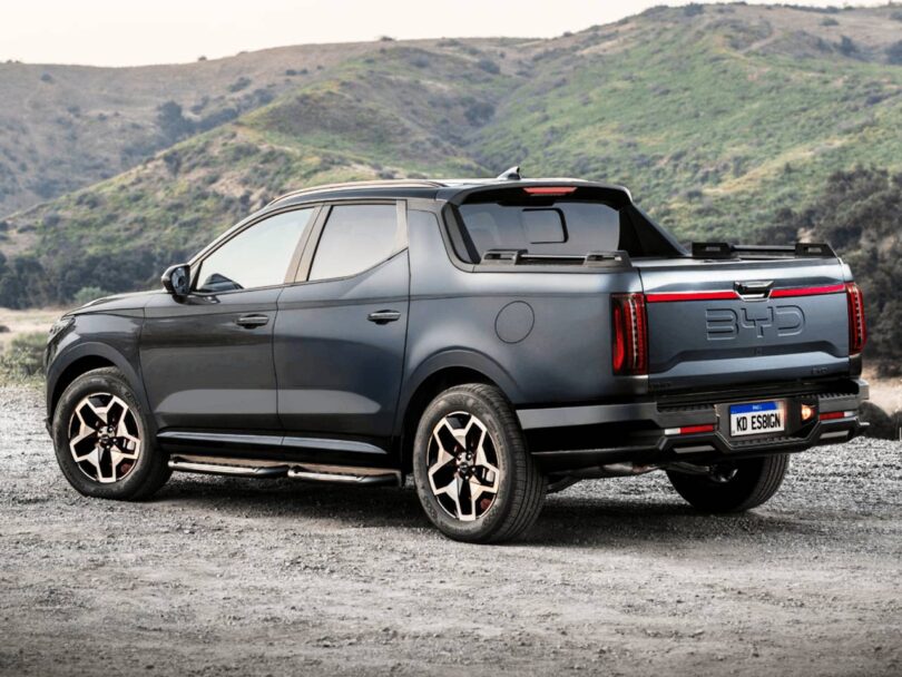 Flagra: Nova Picape Híbrida Da Byd, Concorrente Da Toro, É Flagrada Em Testes No Brasil 1 2025 word1