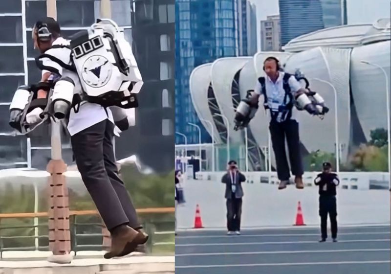 Mochila Voadora Chinesa Atinge 100 Km/H: Confira O Incrível Teste Em Vídeo 1 2025 word1