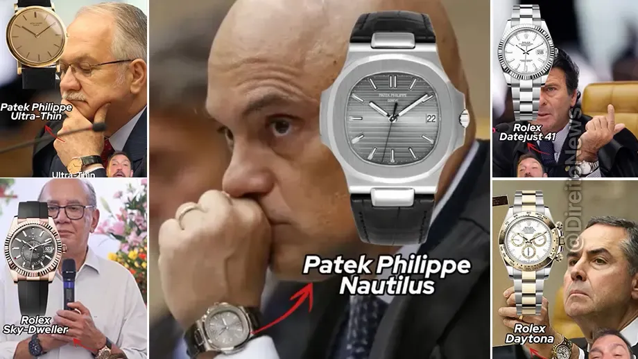 stf fashion week precos relogios ministros stf ultrapassam r 400 mil