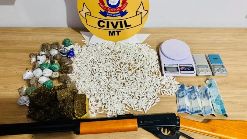 Polícia Civil Apreende Grande Quantidade De Cocaína Em Tapurah: 1,3 Mil Pinos Encontrados 1 2025 word2