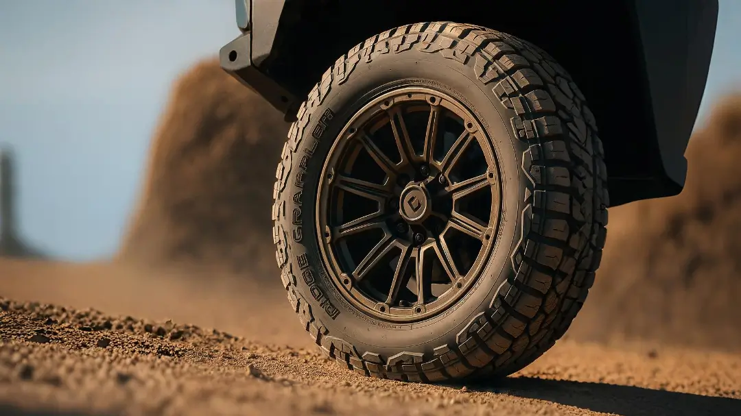 Suspensão da picape gasta