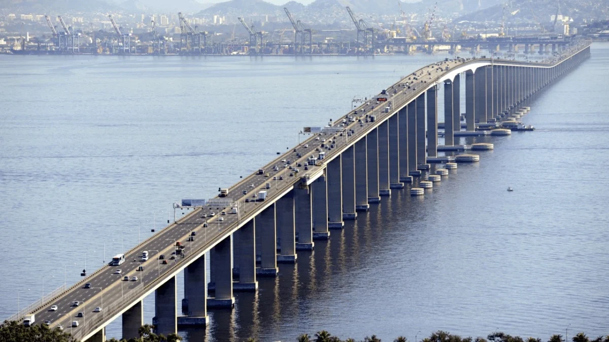 Maior ponte do Brasil tem 13,2km e recebe 150 mil veículos por dia - Foto: Reprodução