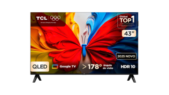 Smart Tv Tcl 43” Full Hd Qled Smart TV TCL 43” Full HD QLED