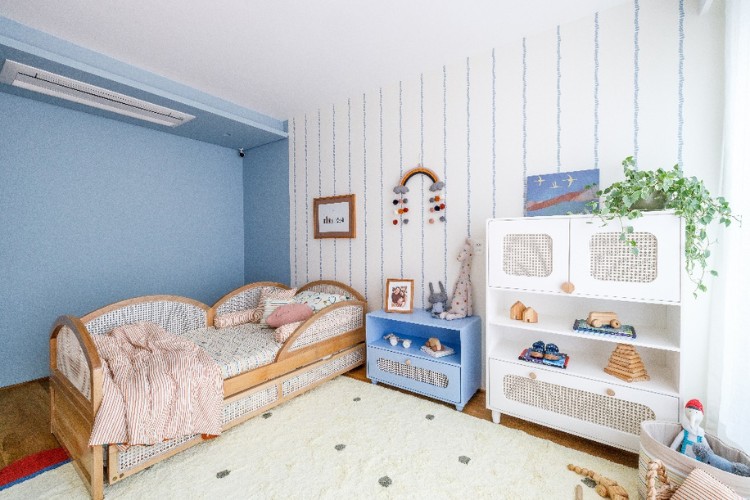 Quartos-Decorados-Bebes-14 Quarto de criança azul e branco