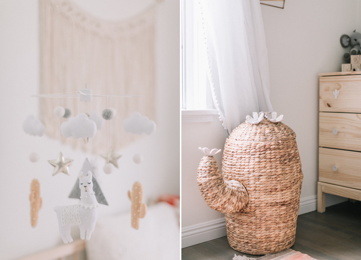 Quarto-De-Bebe-Decorado-18 Detalhes do quarto de bebê: móbile e lixo