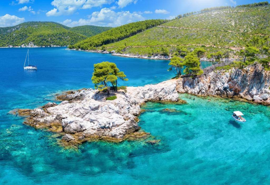 Tour do Mamma Mia, Skopelos, Grecia