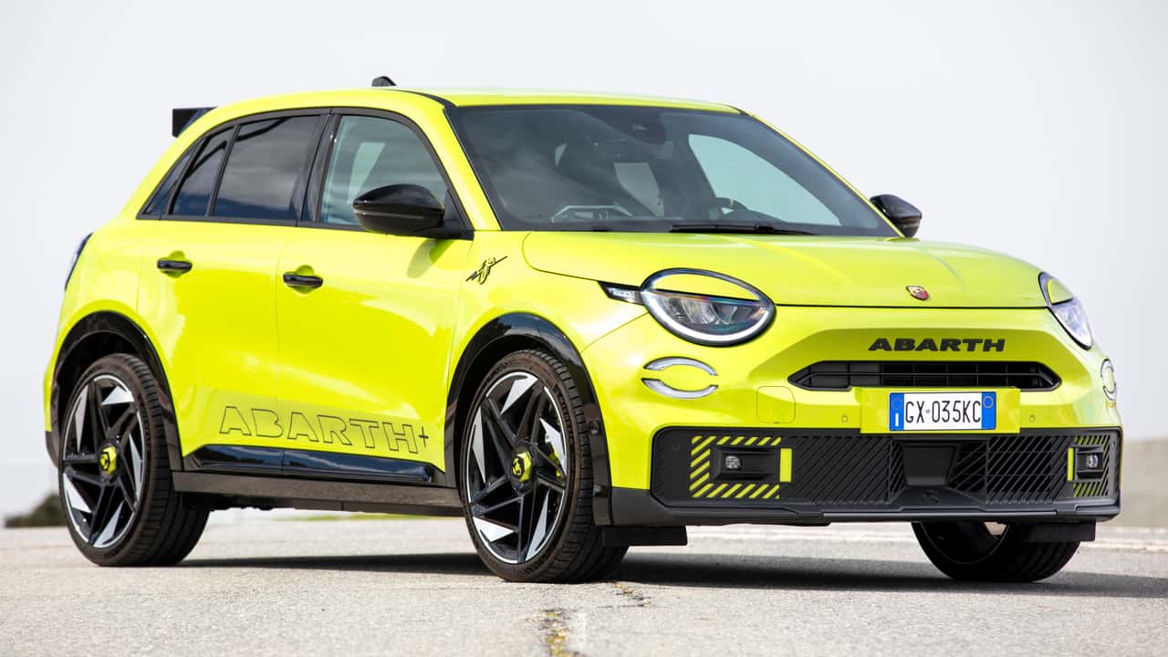 Fiat-600E-Abarth Carros que serão lançados no Brasil em 2026