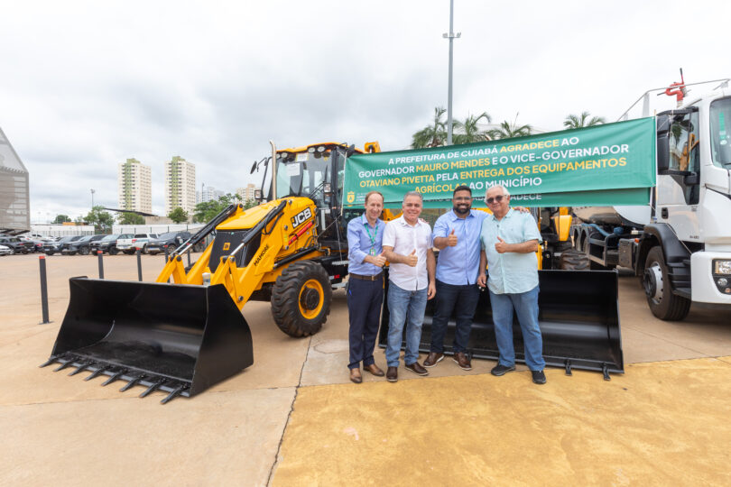 Governo Do Estado Entrega Maquinários Em Cuiabá: Confira A Chegada Dos Equipamentos 1 Arquivo