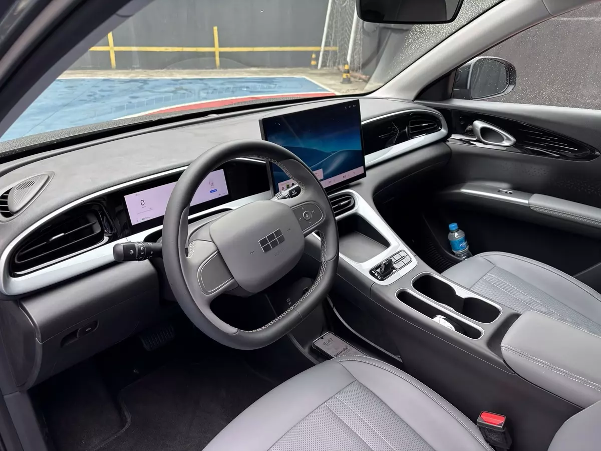 1_Geely-Ex2 Melhor carro elétrico do Brasil