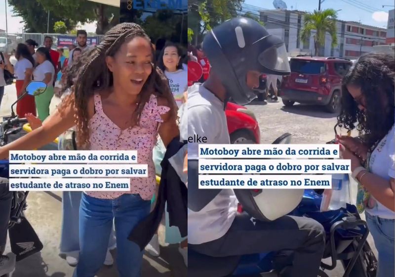 Mototaxista Não Cobra Corrida Para Jovem Chegar A Tempo No Enem E Recebe Recompensa Em Dobro 1 2025 word2