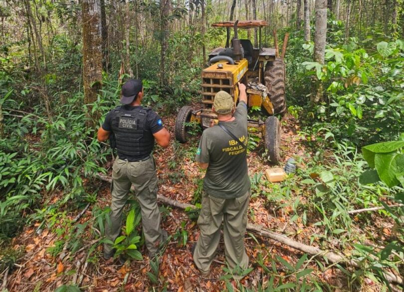 Polícia Civil e Ibama intensificam combate ao desmatamento ilegal em Comodoro -