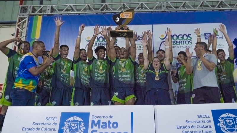 Voleibol Masculino De Lucas Do Rio Verde Conquista O Título Nos Jogos Abertos Mato-Grossenses 1 2025 word3