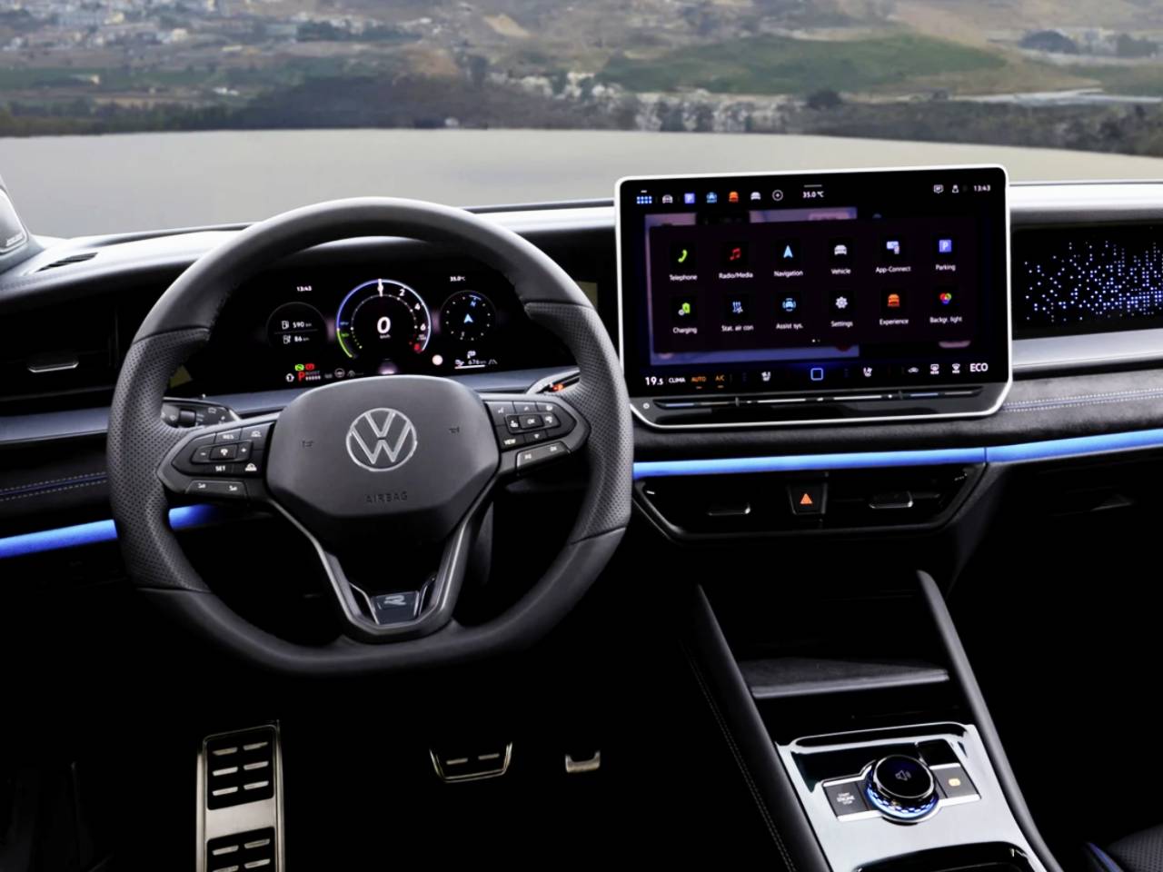 Projecao-Cabine-Interna-Da-Vw-Udara Nova picape VW Udara