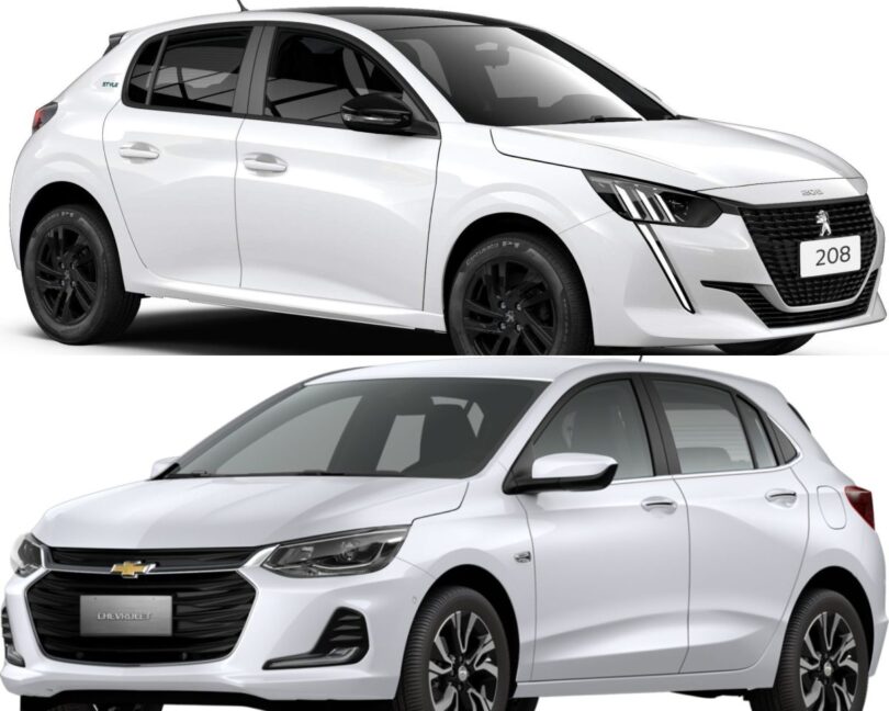 Comparativo Chevrolet Onix 2025 Vs. Peugeot 208 2025: Os Melhores Compactos 1.0 Aspirados 1 2025 word2