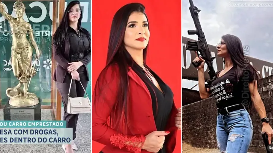 advogada influenciadora digital presa drogas armas municoes carro