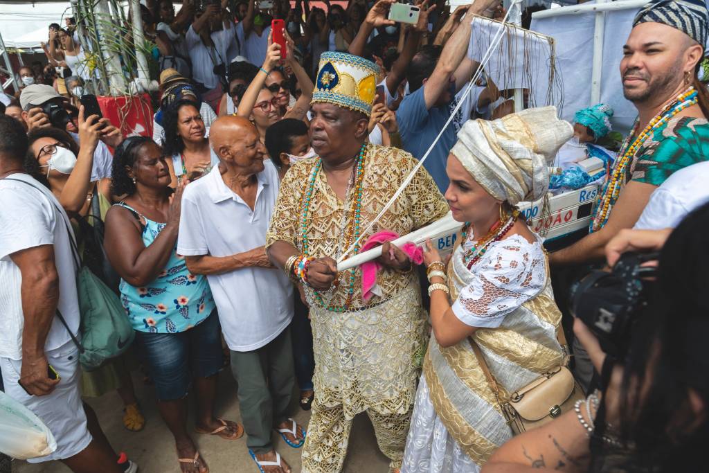 Santo,Amaro,,Bahia,,Brazil,-,May,15,,2022:,Members,Of Cerimônia em Santo Amaro da Purificação, Bahia