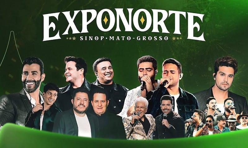 Exponorte 2026 Traz Super Time De Estrelas Para Agitar Sinop: Imperdível! 1 2025 word1