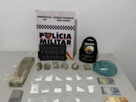 Força Tática prende faccionado em ação de drogas