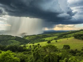 Rosário Oeste terá domingo nublado com chance de chuva