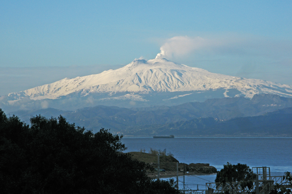 Monte Etna, na Itália.