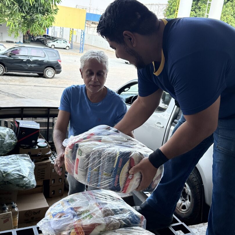 Mais de 50 mil quilos de alimentos são disponibilizados pela Seaf a pessoas em situação de vulnerabilidade - Alimentos distribuídos a pessoas em situação de vulnerabilidade social