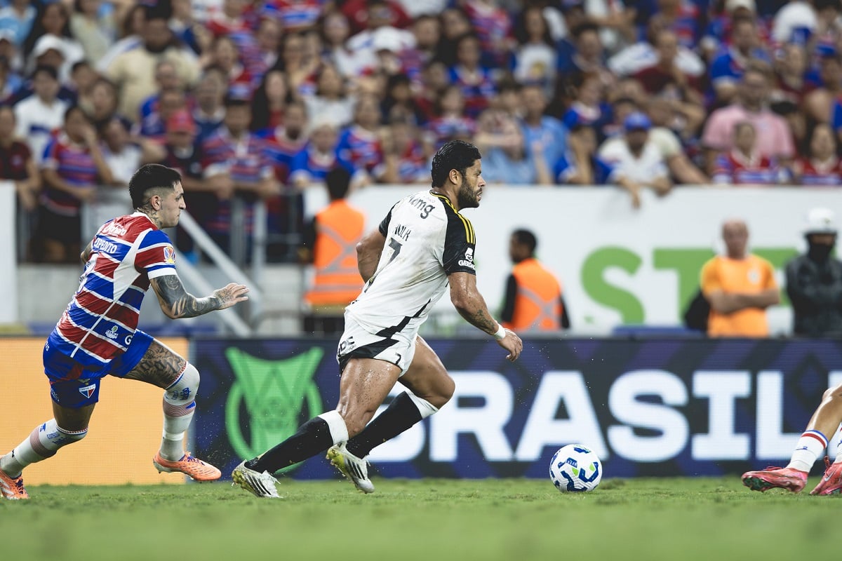 Dudu. Técnico: Jorge Sampaoli. Imagem: Pedro Souza/Atlético