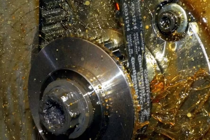 Motor Honda e correia banhada a óleo