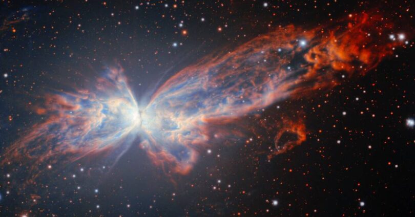 Telescópio No Chile Captura Imagem Inédita Da Borboleta Cósmica 1 2025 word1