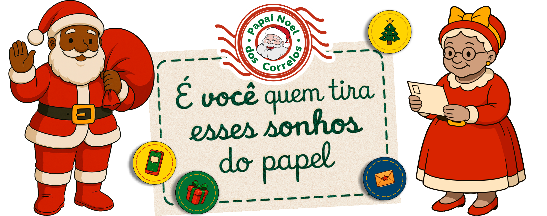 Papai Noel dos Correios mantém tradição de solidariedade e busca padrinhos e madrinhas em Lucas do Rio Verde