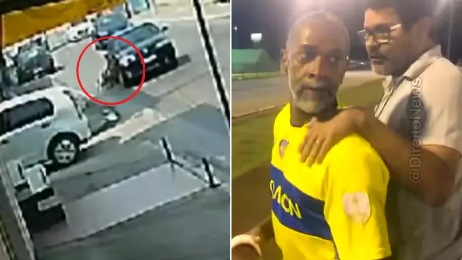 video homem preso tentar matar propria filha vitima arrastada carro