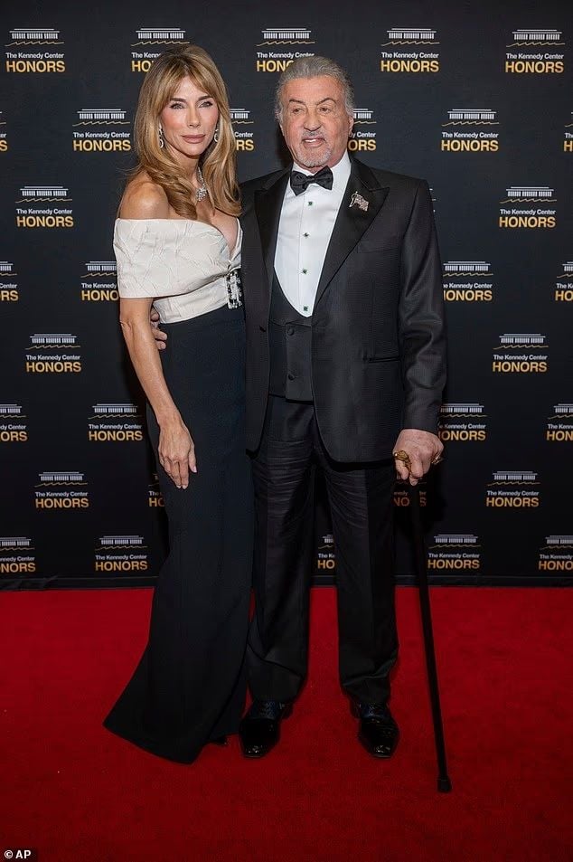 Stallone e sua esposa