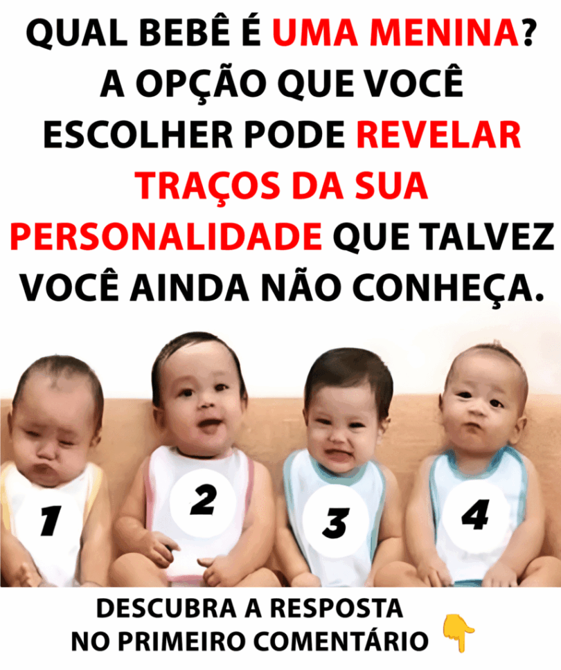Descubra: Qual Bebê É Uma Menina? Escolha Revela Características Ocultas Da Sua Personalidade 1 2025 word1