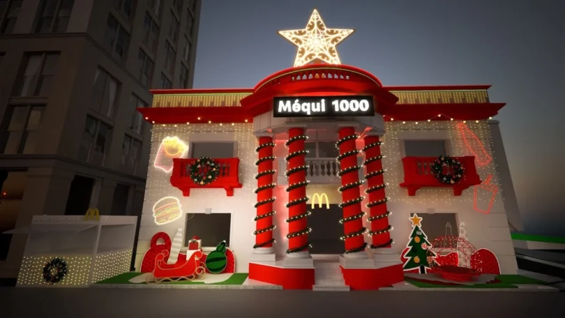 Celebre O Natal Com Mcdonald'S E Coca-Cola: Neve E Decoração Especial No Méqui 1000 E Ipanema 1 2025 word3