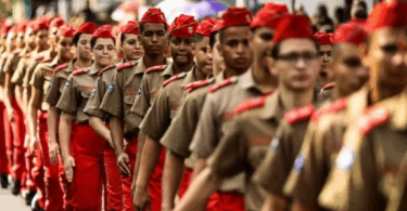 Formatura das Escolas Militares Dom Pedro II reúne alunos e familiares na Arena Pantanal nesta quarta-feira (17) -