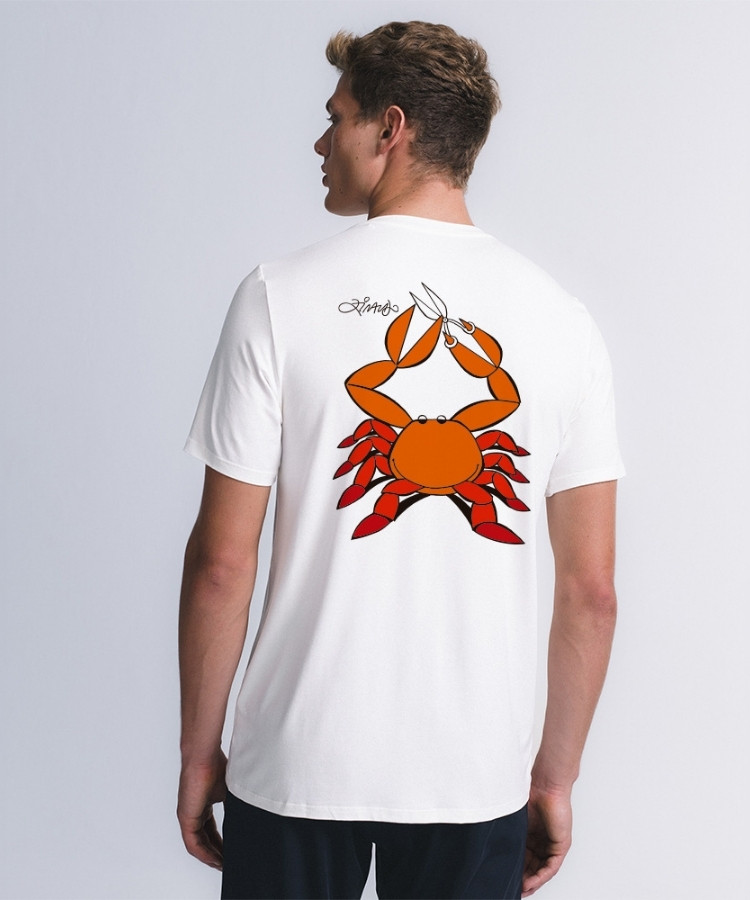 Camiseta da collab entre INSIDER e Ziraldo do signo de Câncer