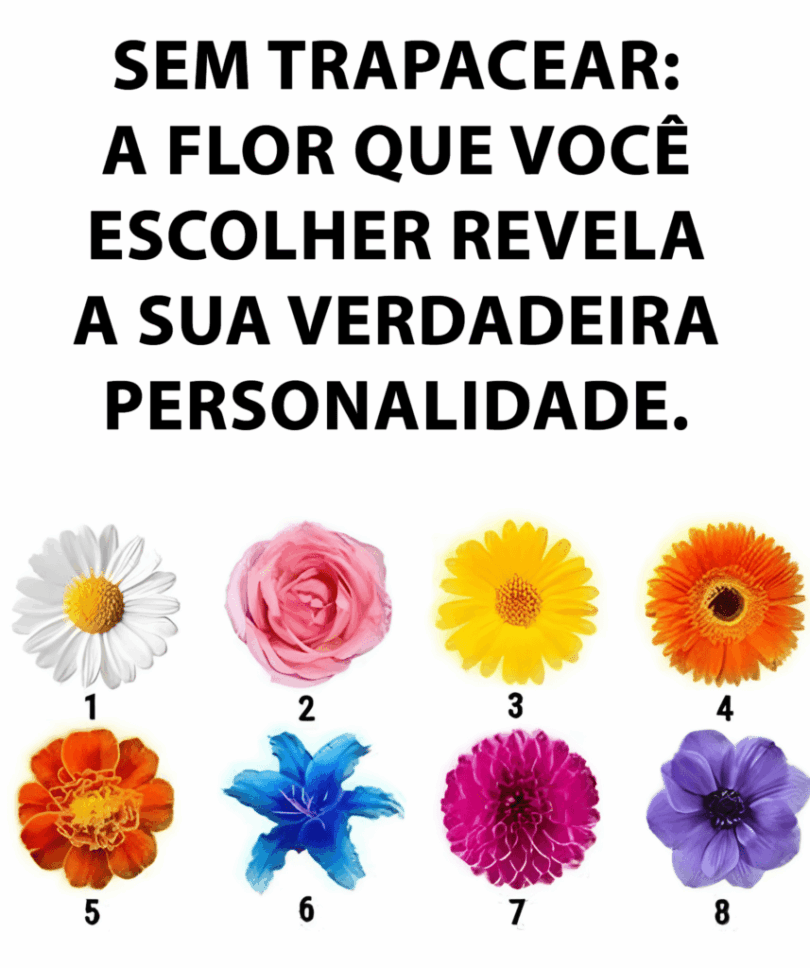 Descubra Sua Personalidade Através Da Flor Que Você Escolhe: Sem Trapaças! 1 2025 word1