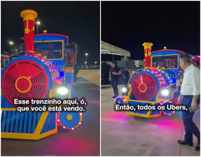 Trenzinho No Parque Novo Mato Grosso: Transporte Alternativo Para Chegadas De Táxi E Apps 1 2025 word2
